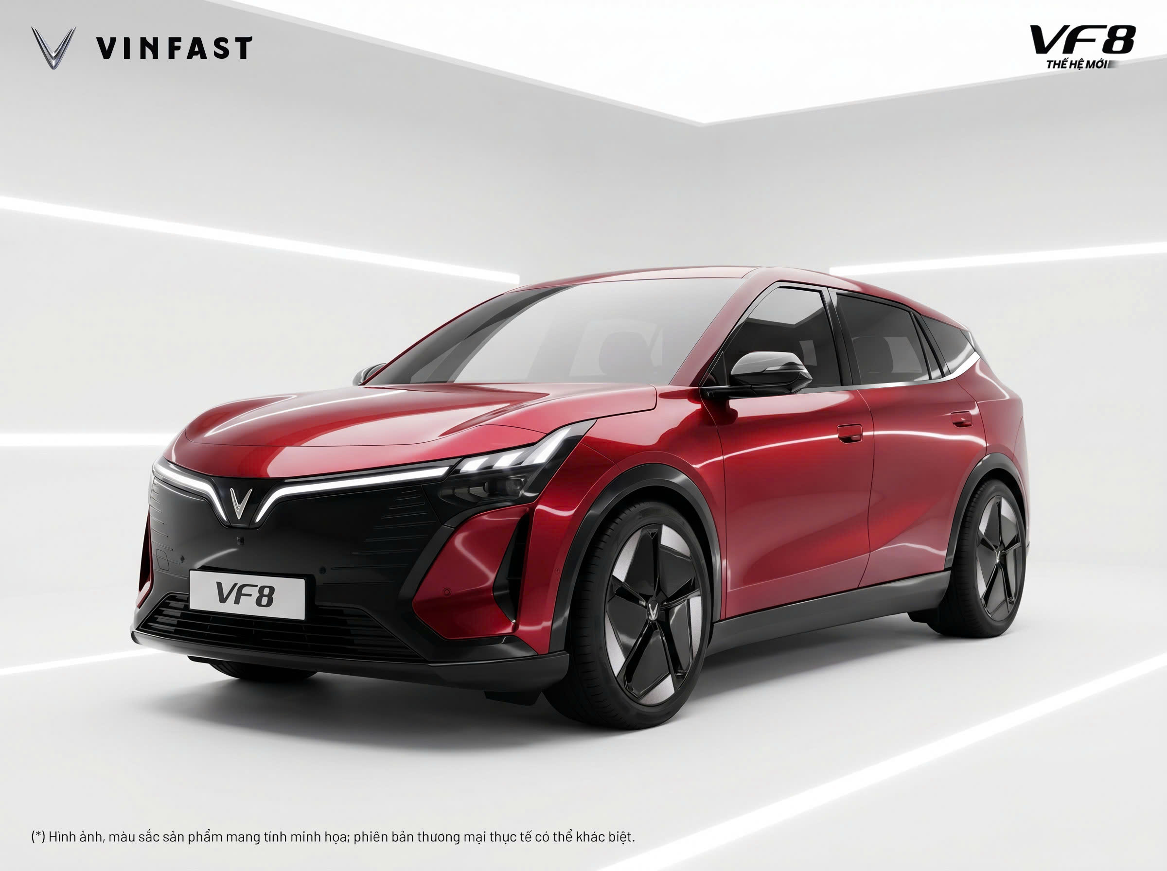 VF 8 All New Ngoại thất trước
