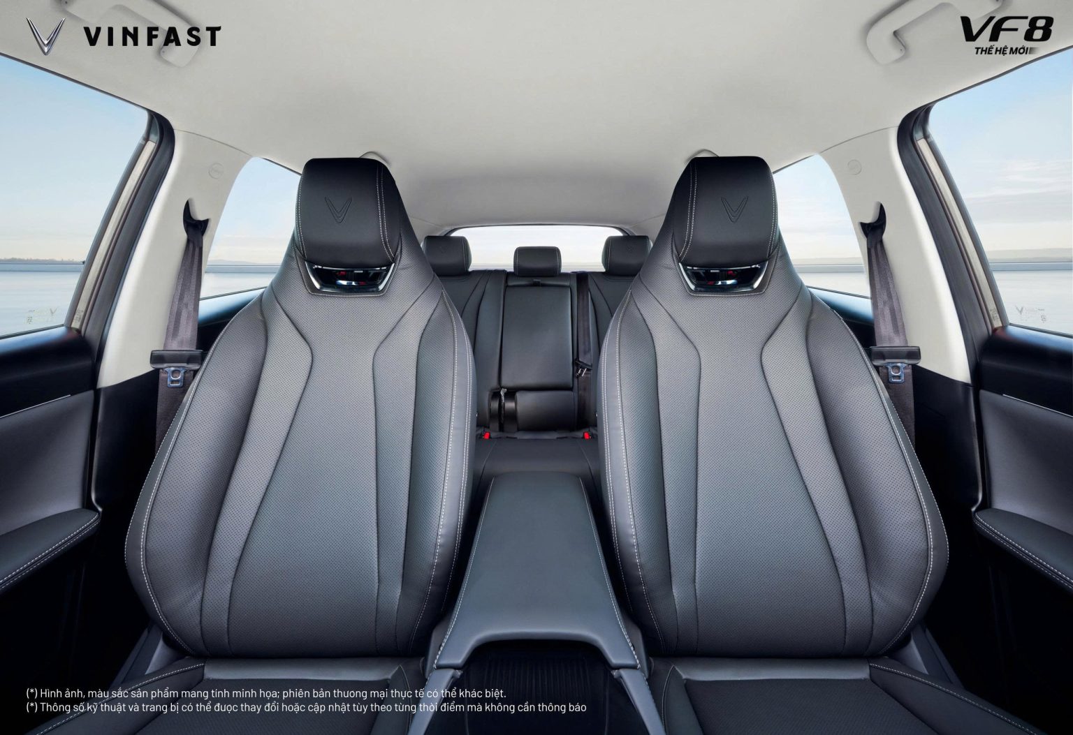 VF 8 All New Hàng ghế sau